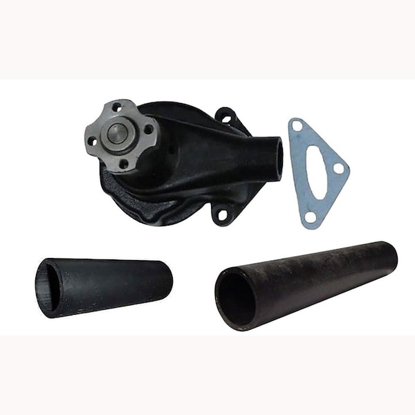 Aic Replacement Parts 79016822 Water Pump w Hoses Fits Allis Chalmers WC WD WD45 WF W201 W226 79016822-HOSES - main